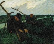 Charles W. Bartlett Scythe Menders, Holland oil